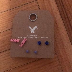 These are earrings from American eagle.